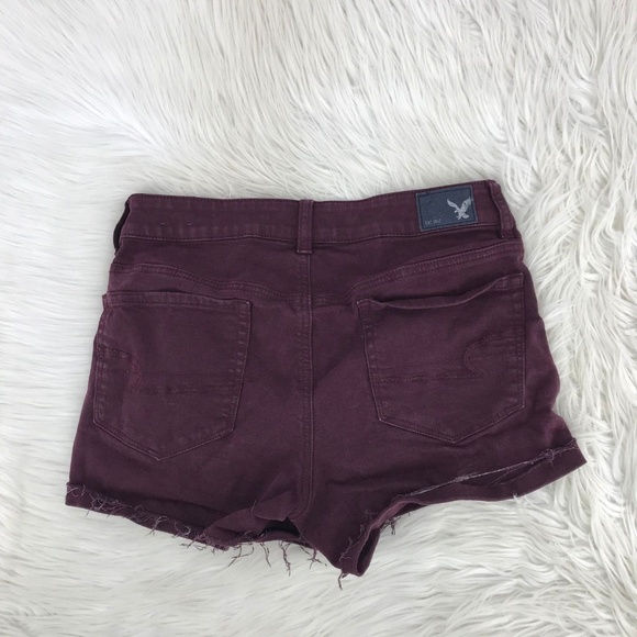 American Eagle Outfitters Pants - AEO hi Rise Super Super Stretch Shorts Sz 8 F61
